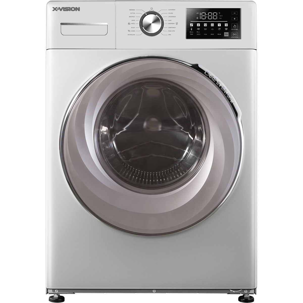ماشین لباسشویی ایکس ویژن مدل we82 awi_asi ظرفیت 8 کیلوگرم