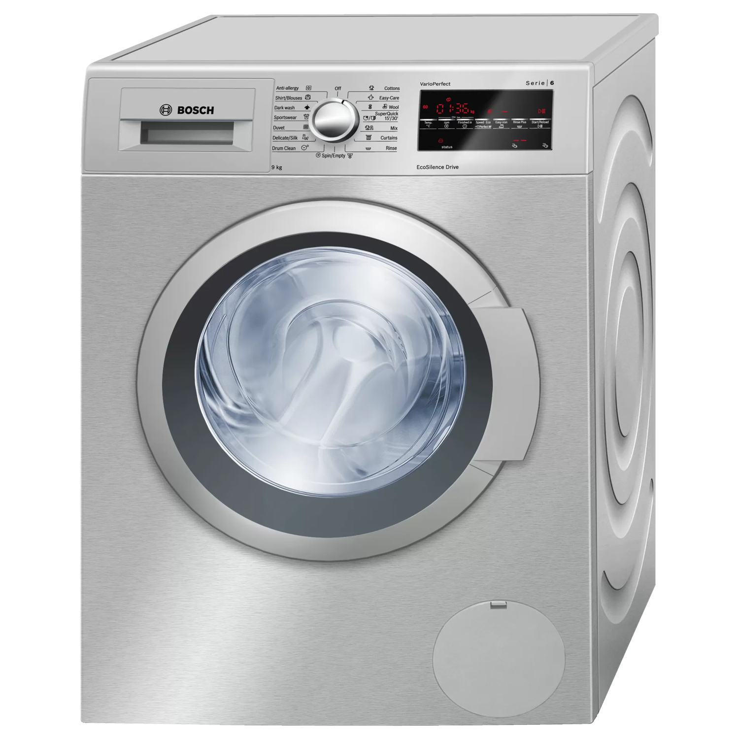 ماشین لباسشویی بوش مدل wat2848xgc ظرفیت 9 کیلوگرم