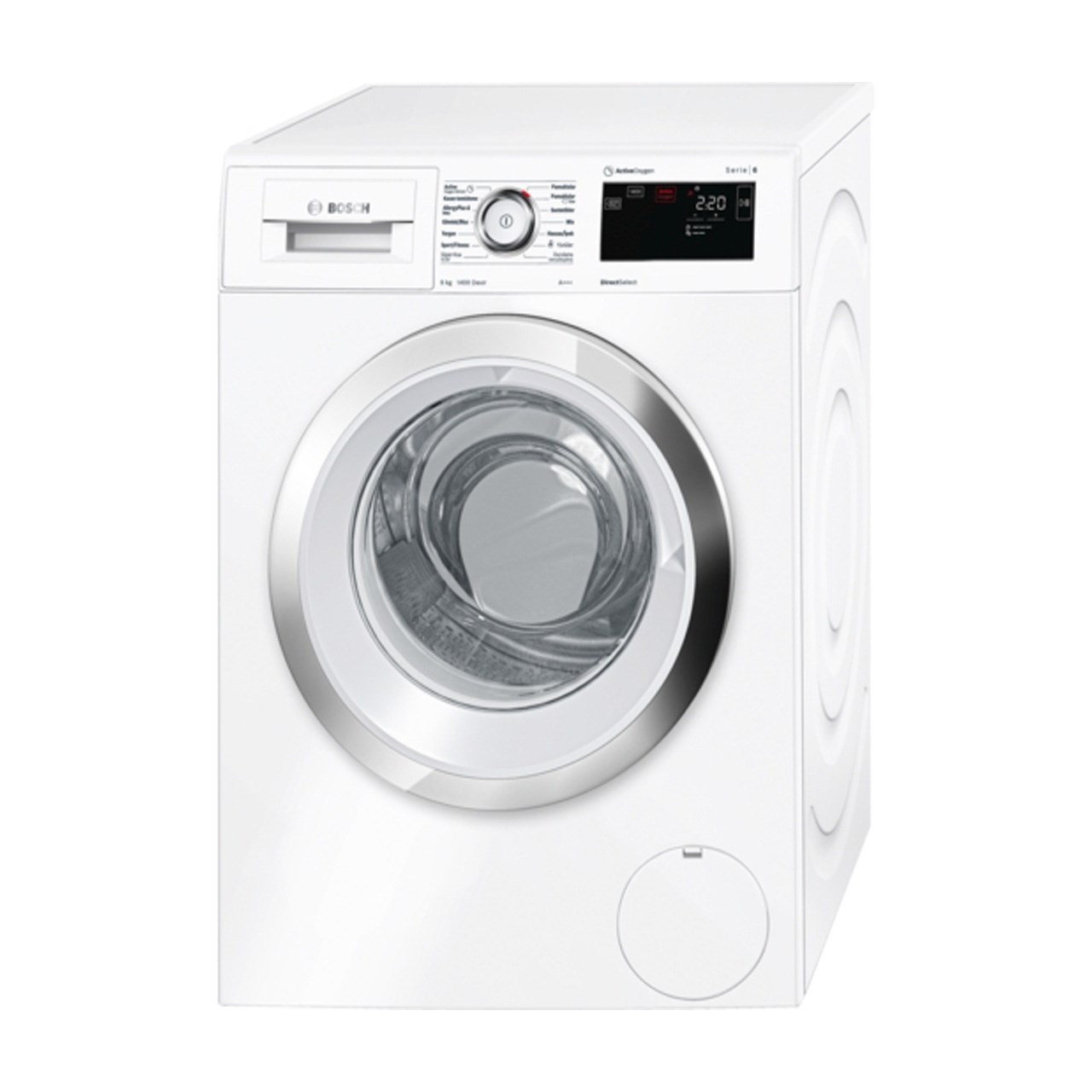 ماشین لباسشویی بوش مدل wat28780ir با ظرفیت 9 کیلوگرم