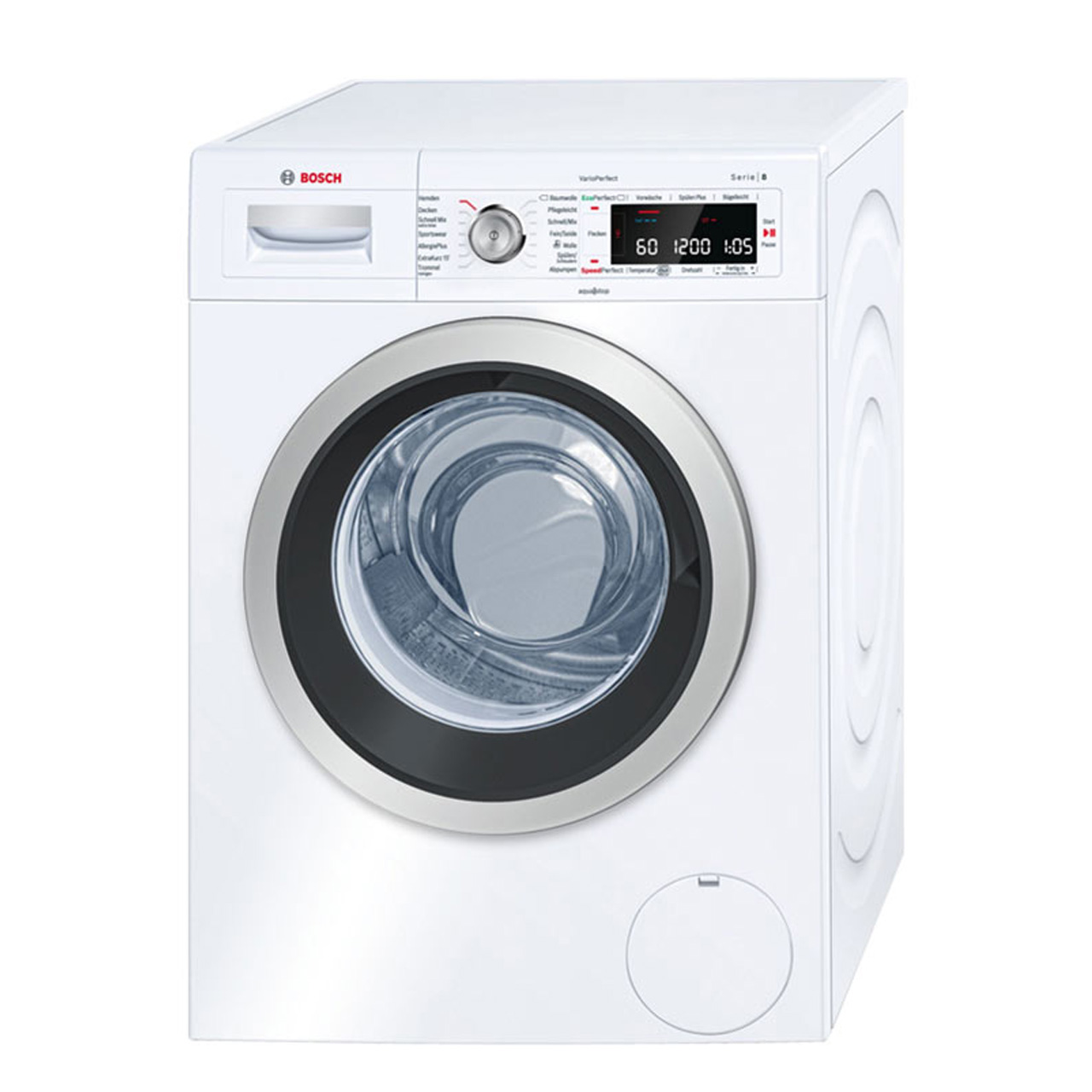 ماشین لباسشویی بوش مدل waw24540ir ظرفیت8کیلوگرم