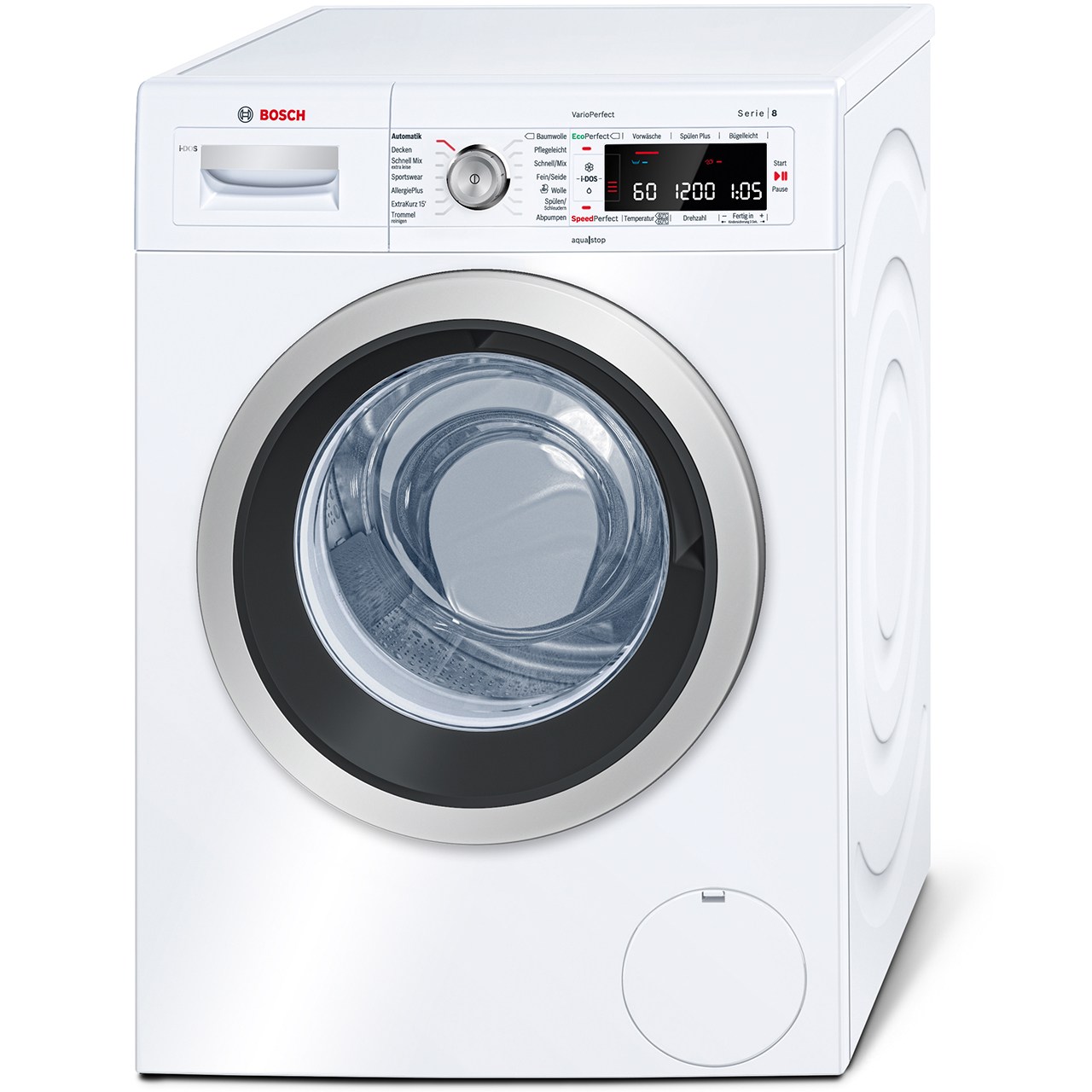 ماشین لباسشویی بوش مدل waw28640 ظرفیت 8 کیلوگرم