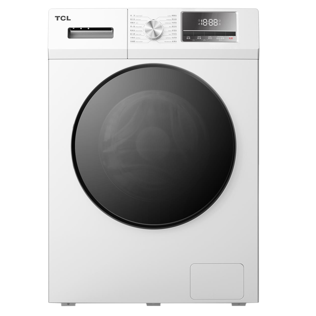 ماشین لباسشویی تی سی ال مدل twg 852 ظرفیت 8.5 کیلوگرم