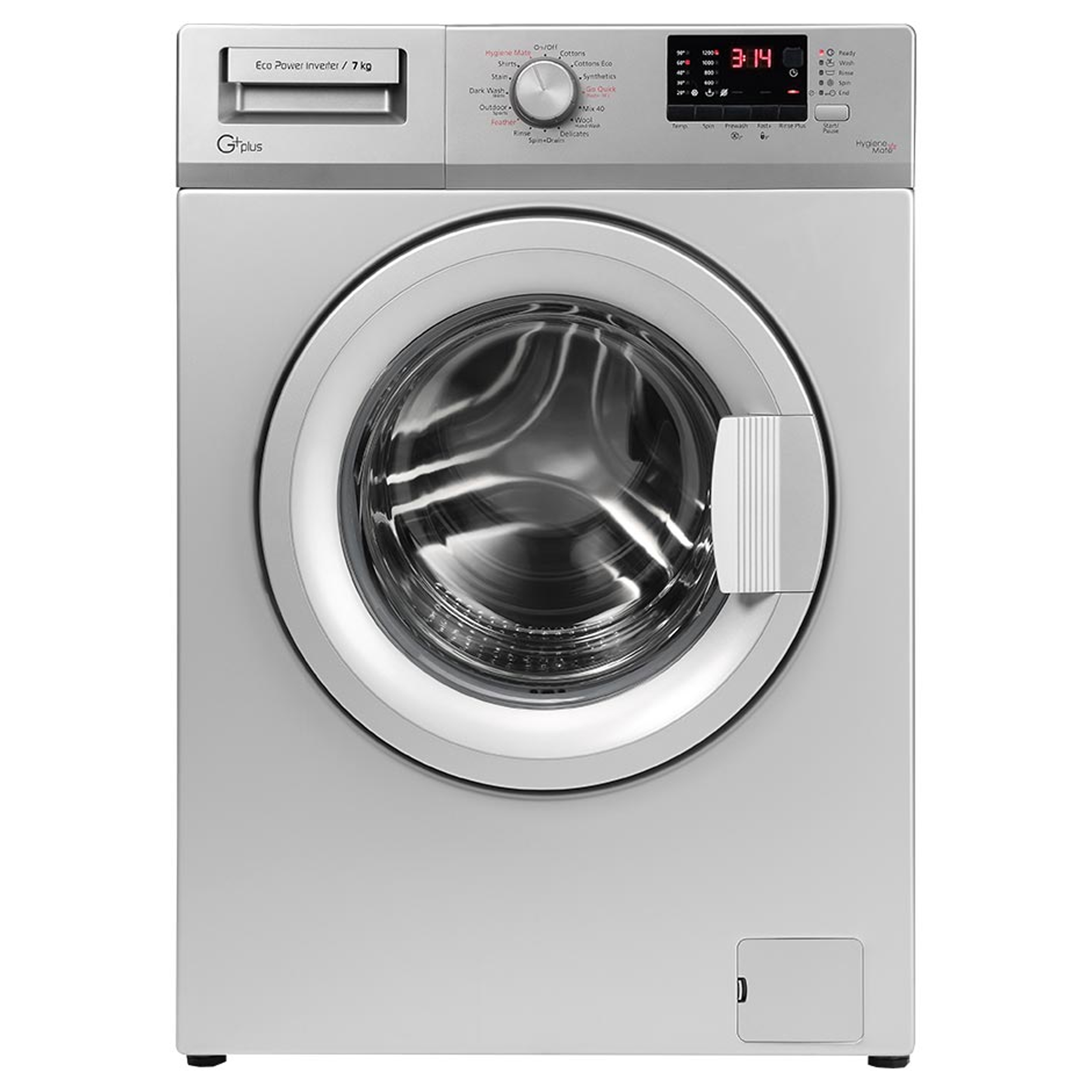 ماشین لباسشویی جی پلاس مدل gwm 72b13 ظرفیت 7 کیلوگرم