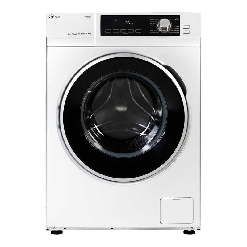 ماشین لباسشویی جی پلاس مدل gwm k7203s ظرفیت 7.5 کیلوگرم