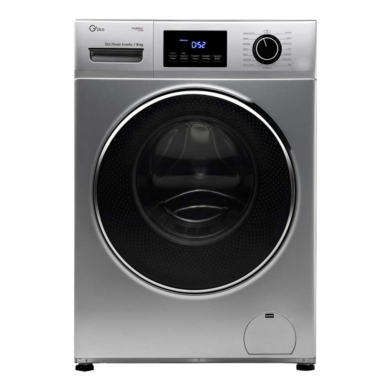 ماشین لباسشویی جی پلاس مدل gwm k824s ظرفیت 8 کیلوگرم
