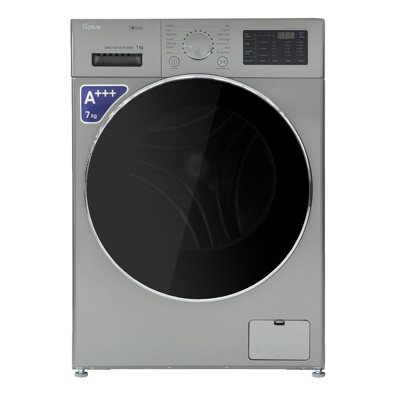 ماشین لباسشویی جی پلاس مدل gwm m730t ظرفیت 7 کیلوگرم