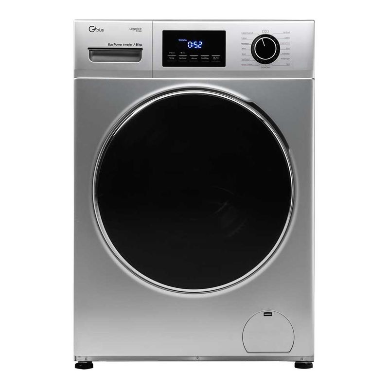 ماشین لباسشویی جی پلاس مدل gwm m8340t ظرفیت 8 کیلوگرم