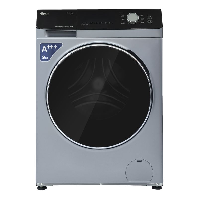 ماشین لباسشویی جی پلاس مدل gwm m9542t ظرفیت 9 کیلوگرم