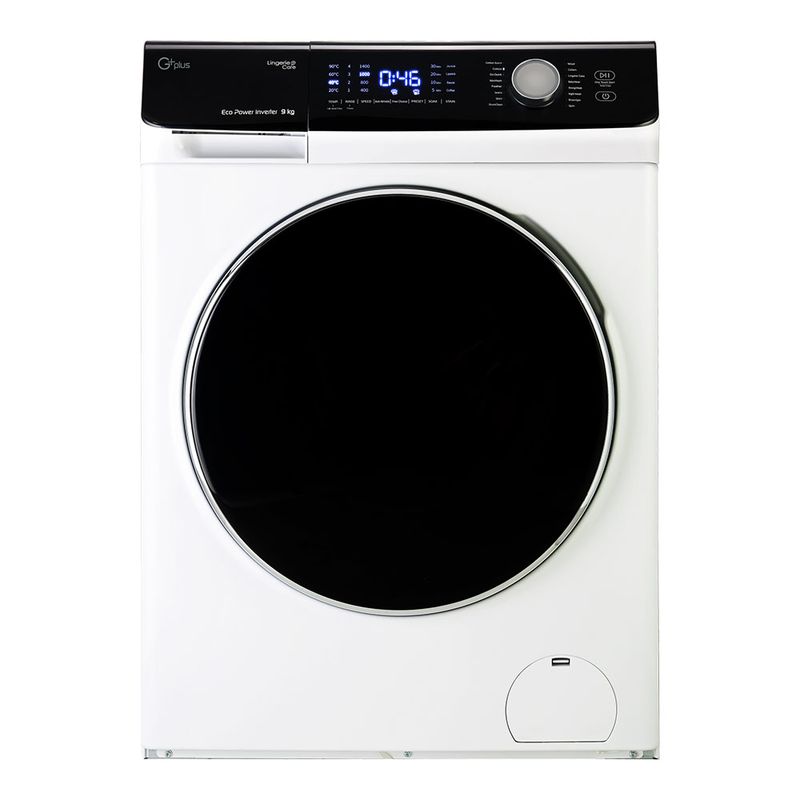ماشین لباسشویی جی پلاس مدل gwm m9542w ظرفیت 9 کیلوگرم