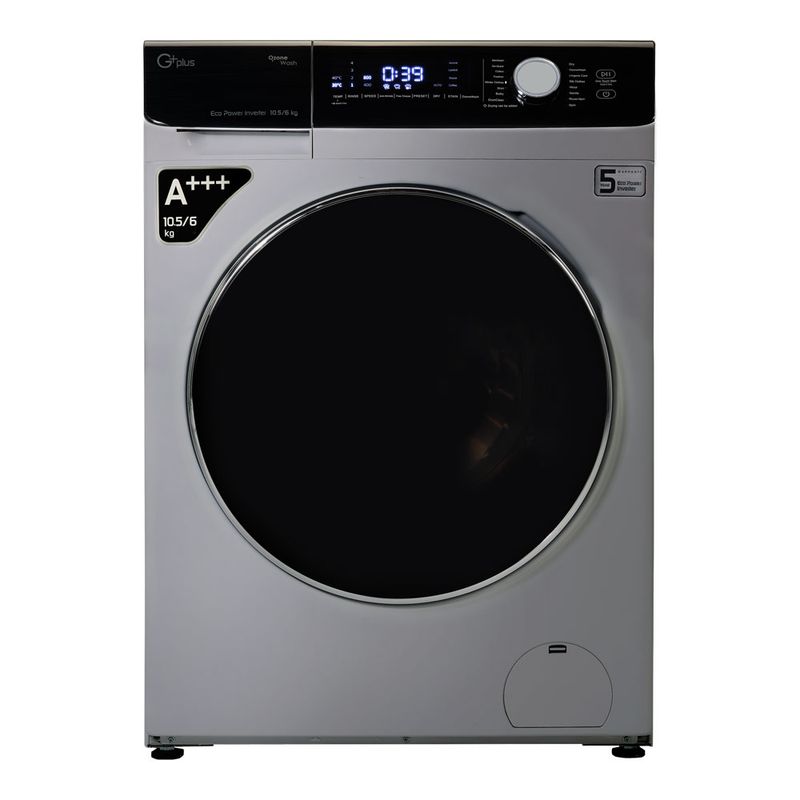 ماشین لباسشویی جی پلاس مدل gwm p105t ظرفیت 10.5 کیلوگرم