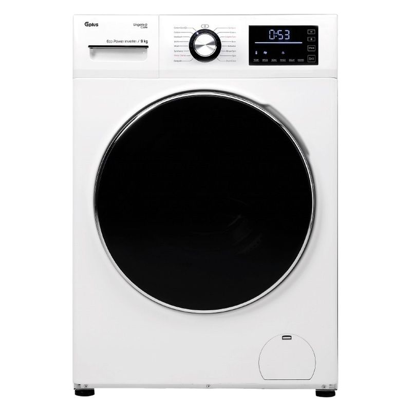 ماشین لباسشویی جی پلاس مدل gwm p9341w ظرفیت 9 کیلوگرم