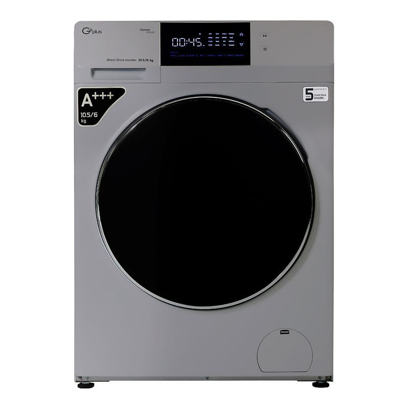 ماشین لباسشویی جی پلاس مدل gwm pd106t ظرفیت 10.5 کیلوگرم