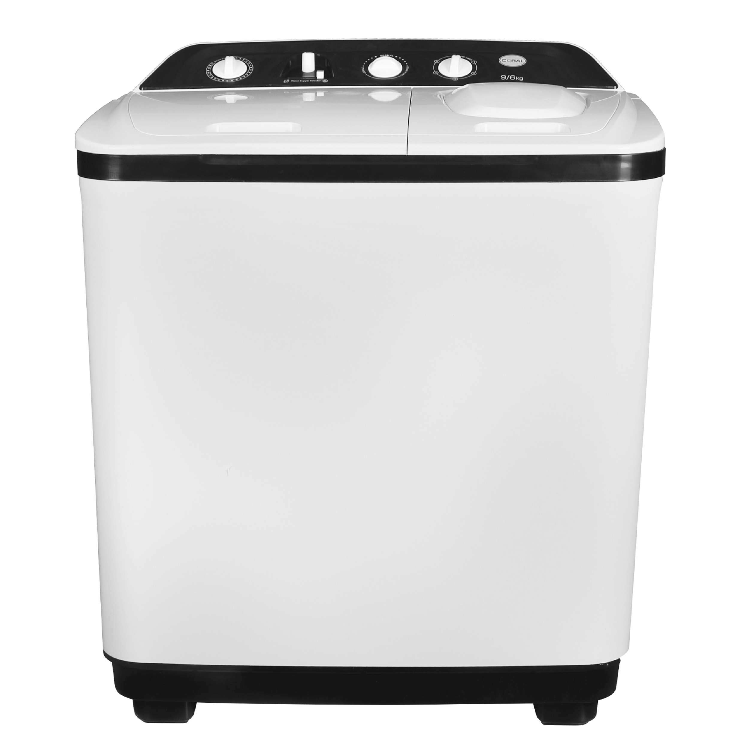 ماشین لباسشویی دوقلو کرال مدل ttw 96513d ظرفیت 9.6 کیلوگرم