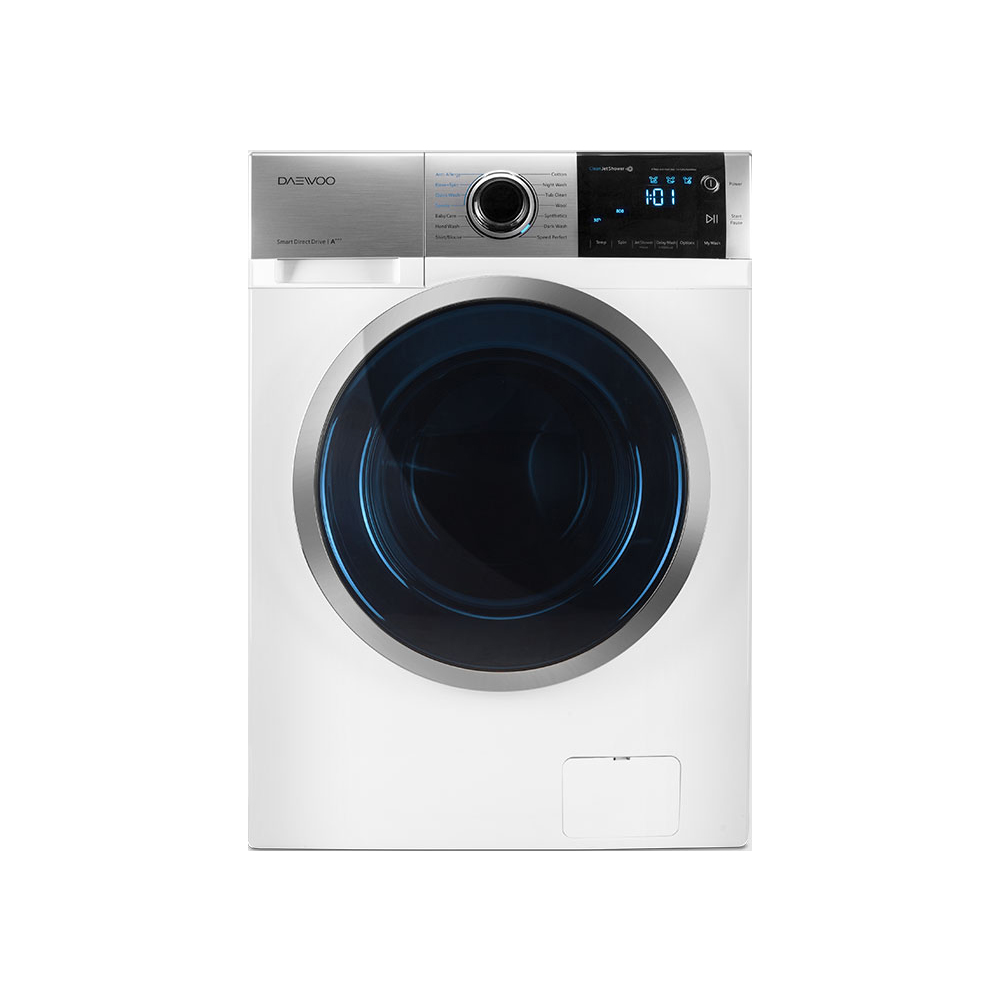 ماشین لباسشویی دوو سری زن پرو مدل dwk pro82ts ظرفیت 8 کیلوگرم
