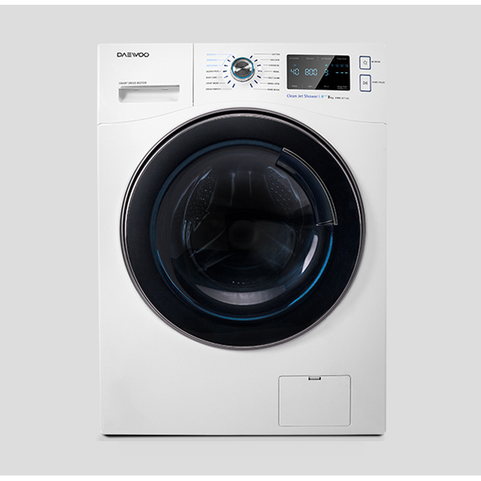 ماشین لباسشویی دوو سری پریمو مدل dwk 8540 ظرفیت 8 کیلوگرم