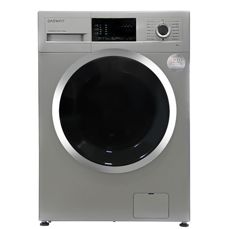ماشین لباسشویی دوو مدل dwk 8415s ظرفیت 8 کیلوگرم