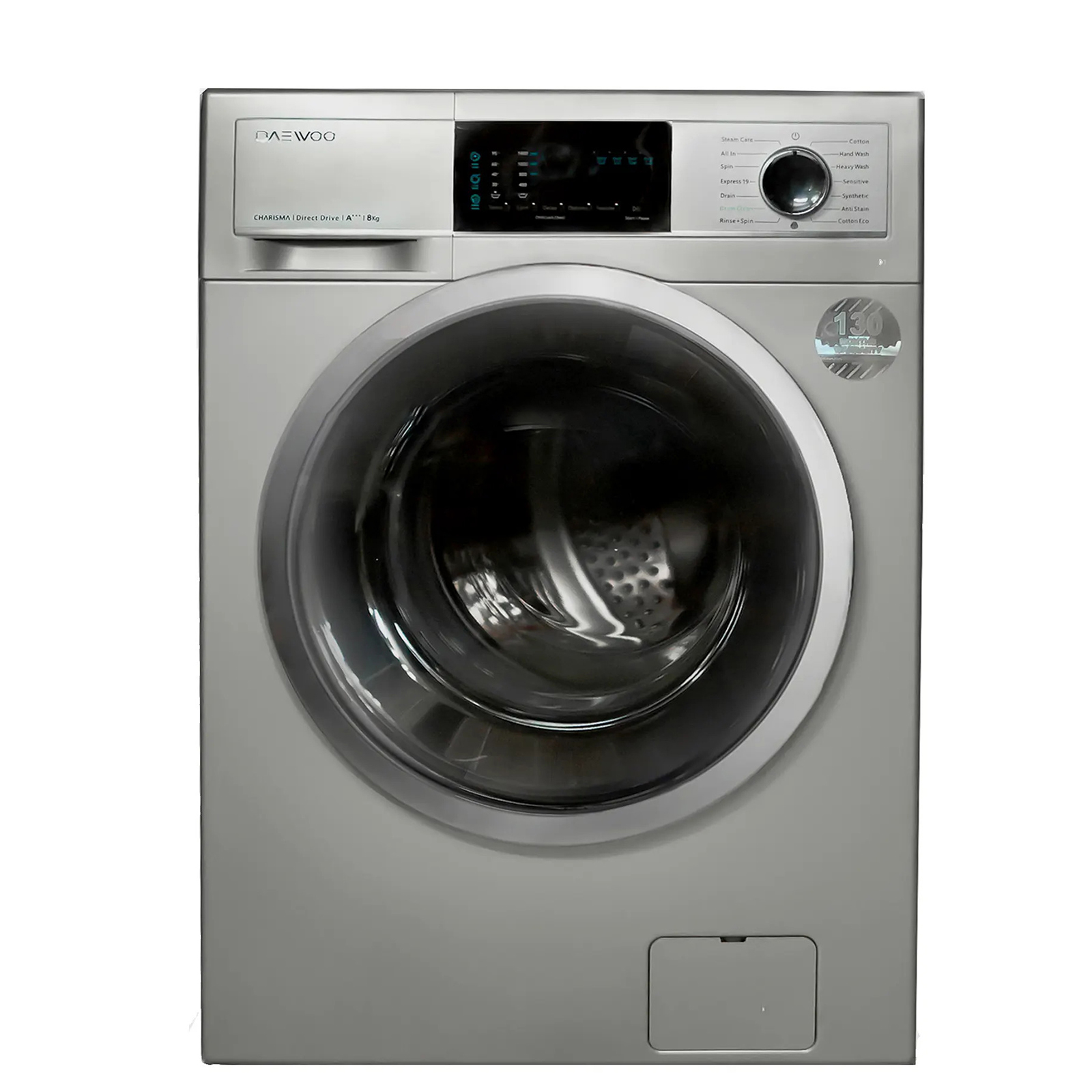 ماشین لباسشویی دوو مدل dwk 8442 ظرفیت 8 کیلوگرم