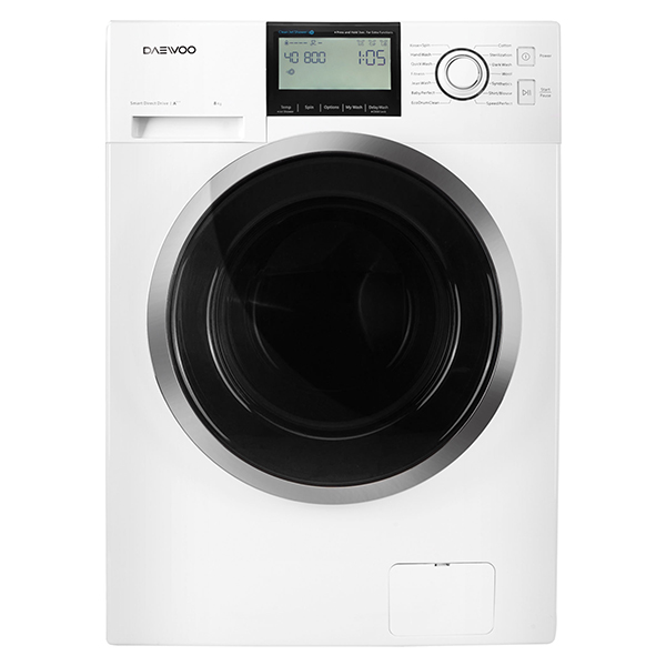 ماشین لباسشویی دوو مدل dwk young86c ظرفیت 8 کیلوگرم