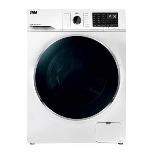 ماشین لباسشویی سام مدل bl q1475_wb ظرفیت 8 کیلوگرم