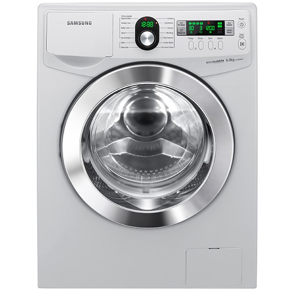 ماشین لباسشویی سامسونگ مدل b1230nwc با ظرفیت 6 کیلوگرم