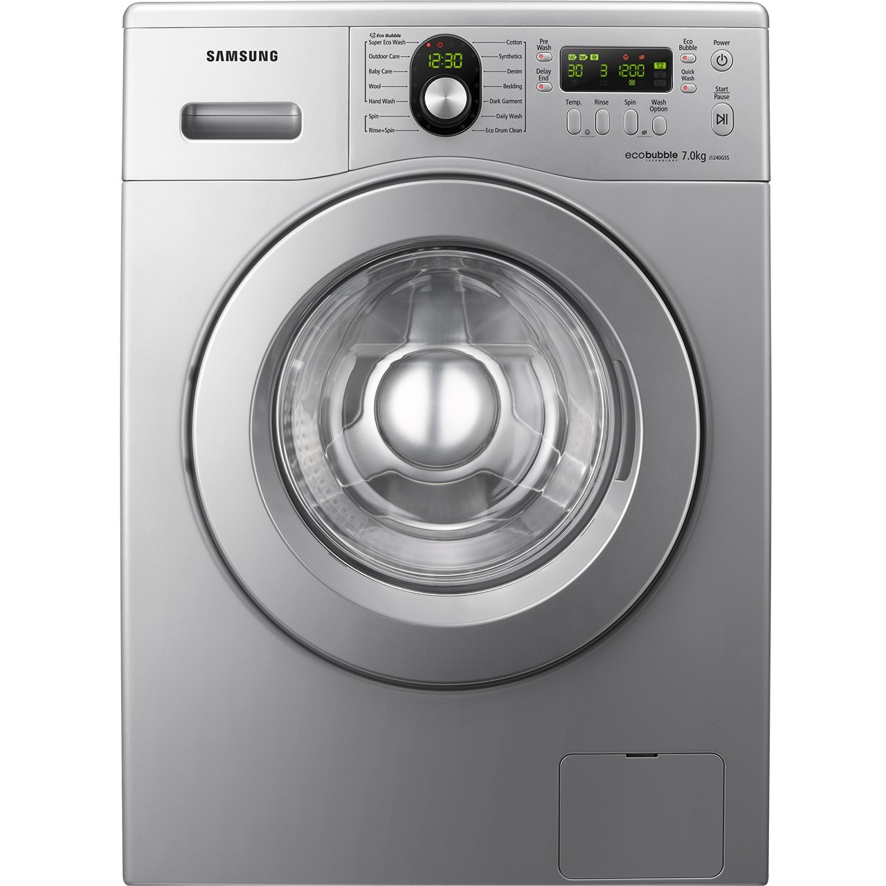 ماشین لباسشویی سامسونگ مدل j1240 با ظرفیت 7 کیلوگرم
