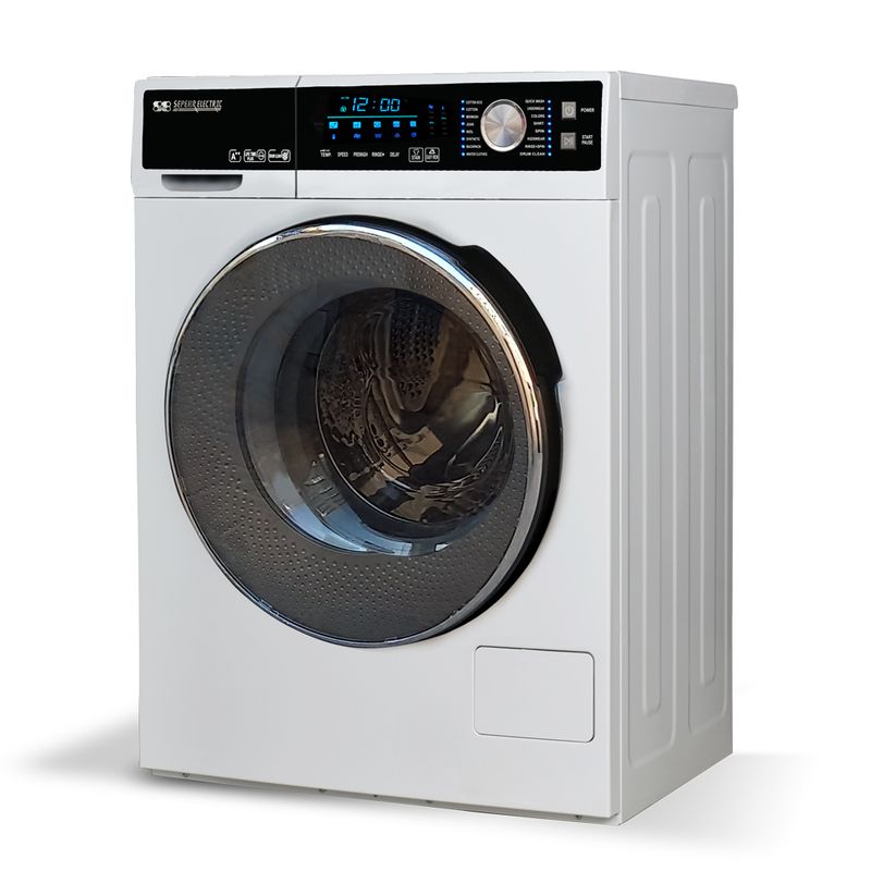 ماشین لباسشویی سپهر الکتریک مدل se1281w ظرفیت 8 کیلوگرم