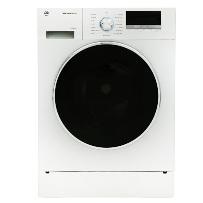 ماشین لباسشویی لایف مدل 1812ti _ 1812w ظرفیت 8 کیلوگرم