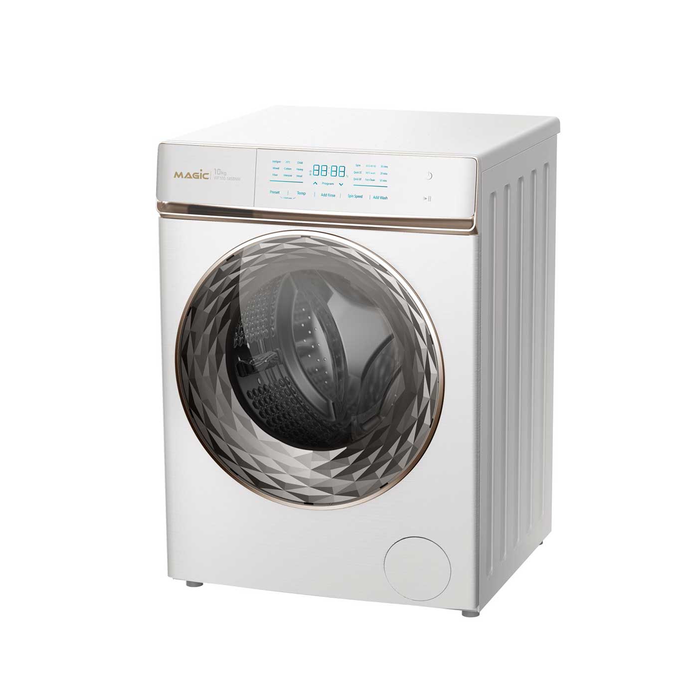 ماشین لباسشویی مجیک مدل wf100 1468nw ظرفیت 10 کیلوگرم