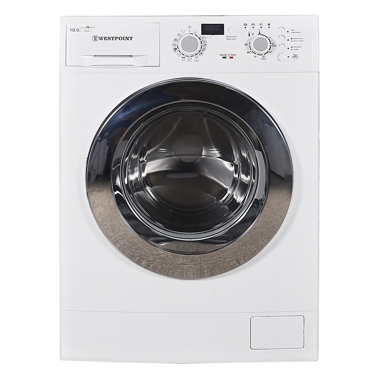 ماشین لباسشویی وست پوینت مدل wmn101215er ظرفیت 10.5 کیلوگرم