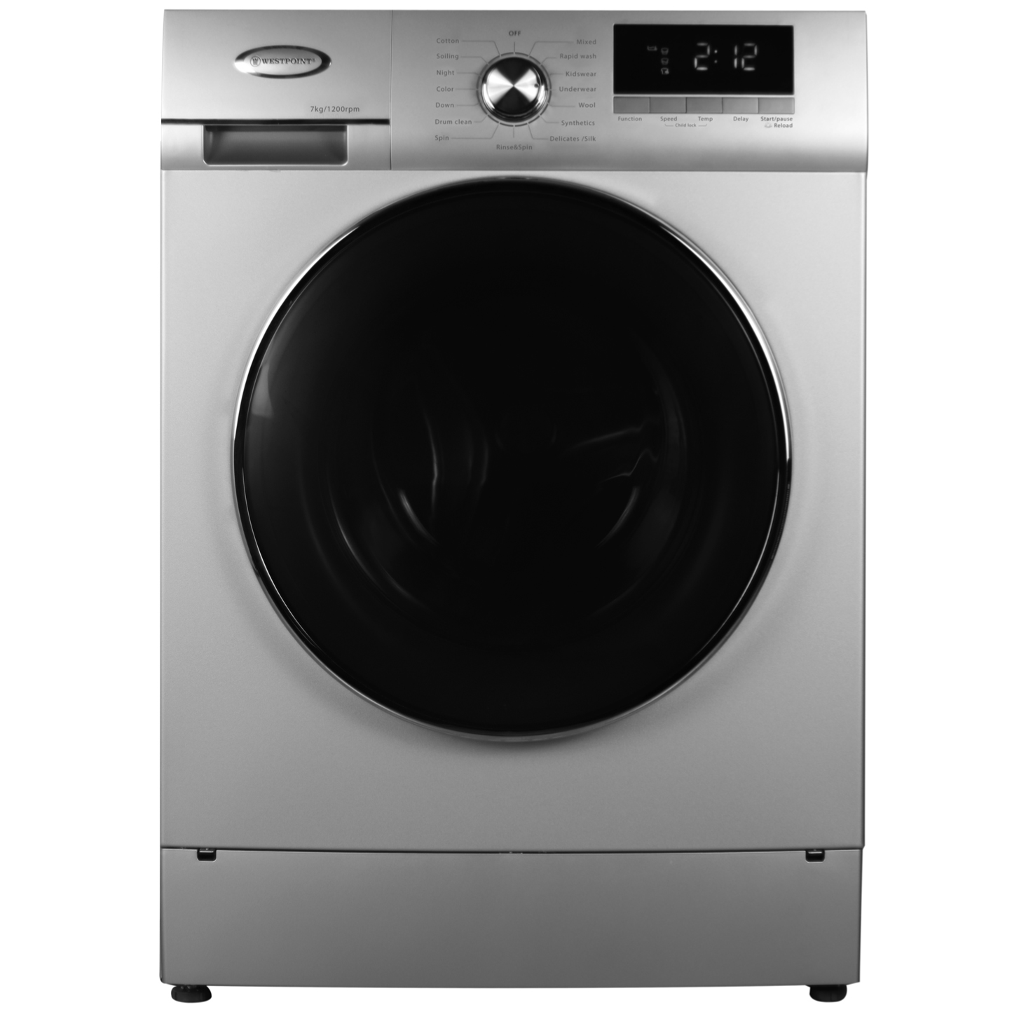 ماشین لباسشویی وست پوینت مدل wmx71219 e ظرفیت ۷ کیلوگرم
