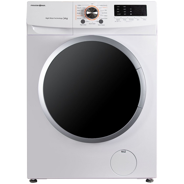 ماشین لباسشویی پاکشوما مدل tfu 63100 st ظرفیت 6 کیلوگرم
