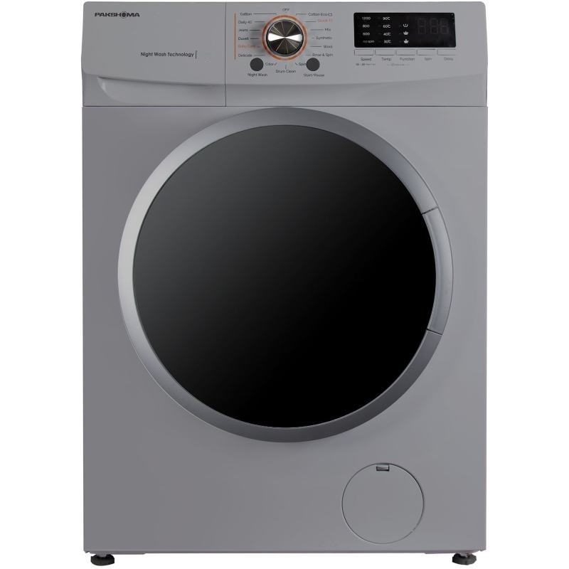 ماشین لباسشویی پاکشوما مدل tfu 63100 wt ظرفیت 6 کیلوگرم
