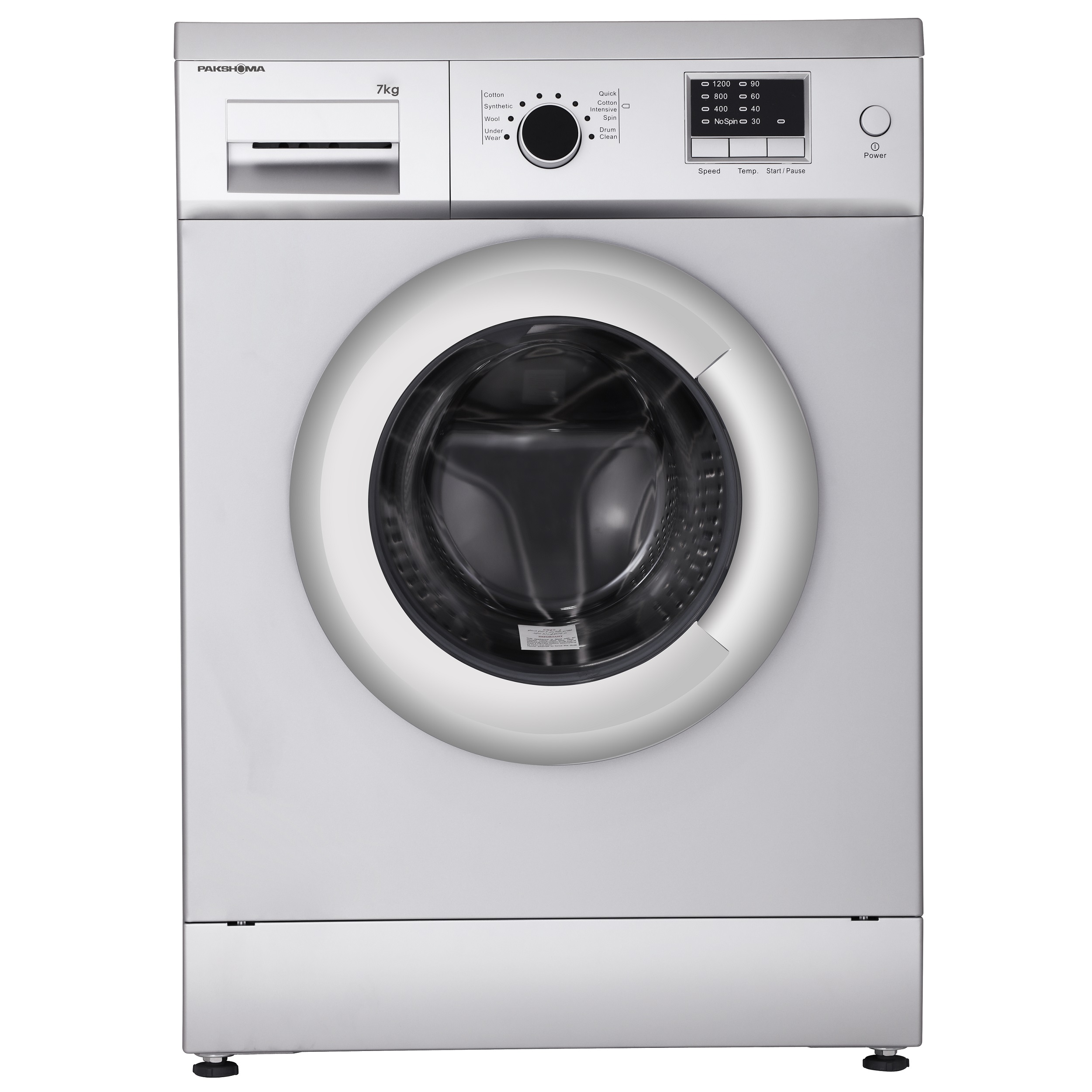 ماشین لباسشویی پاکشوما مدل wfu 74124 st ظرفیت 7 کیلوگرم