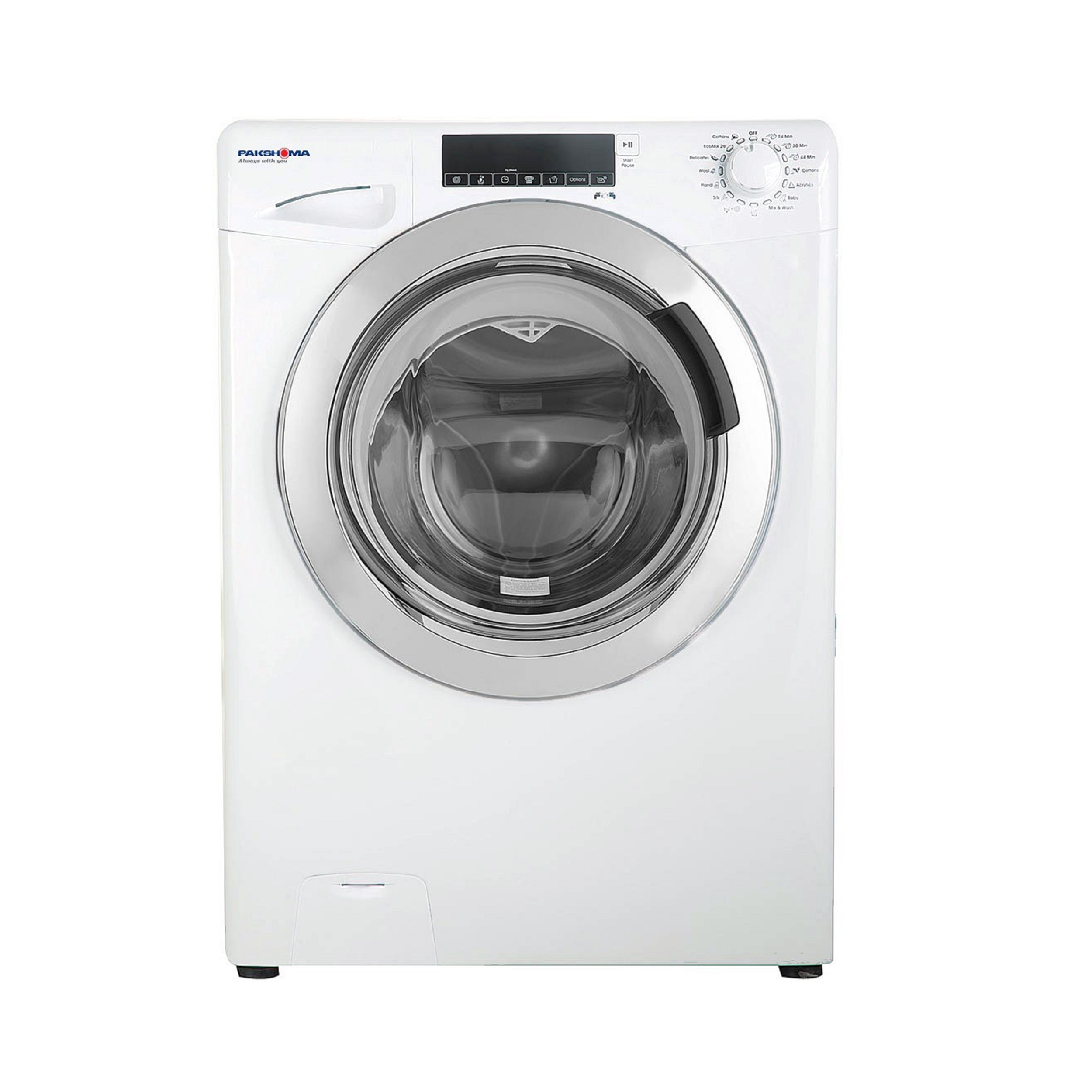 ماشین لباسشویی پاکشوما مدل wfu 81280 ظرفیت 8 کیلوگرم