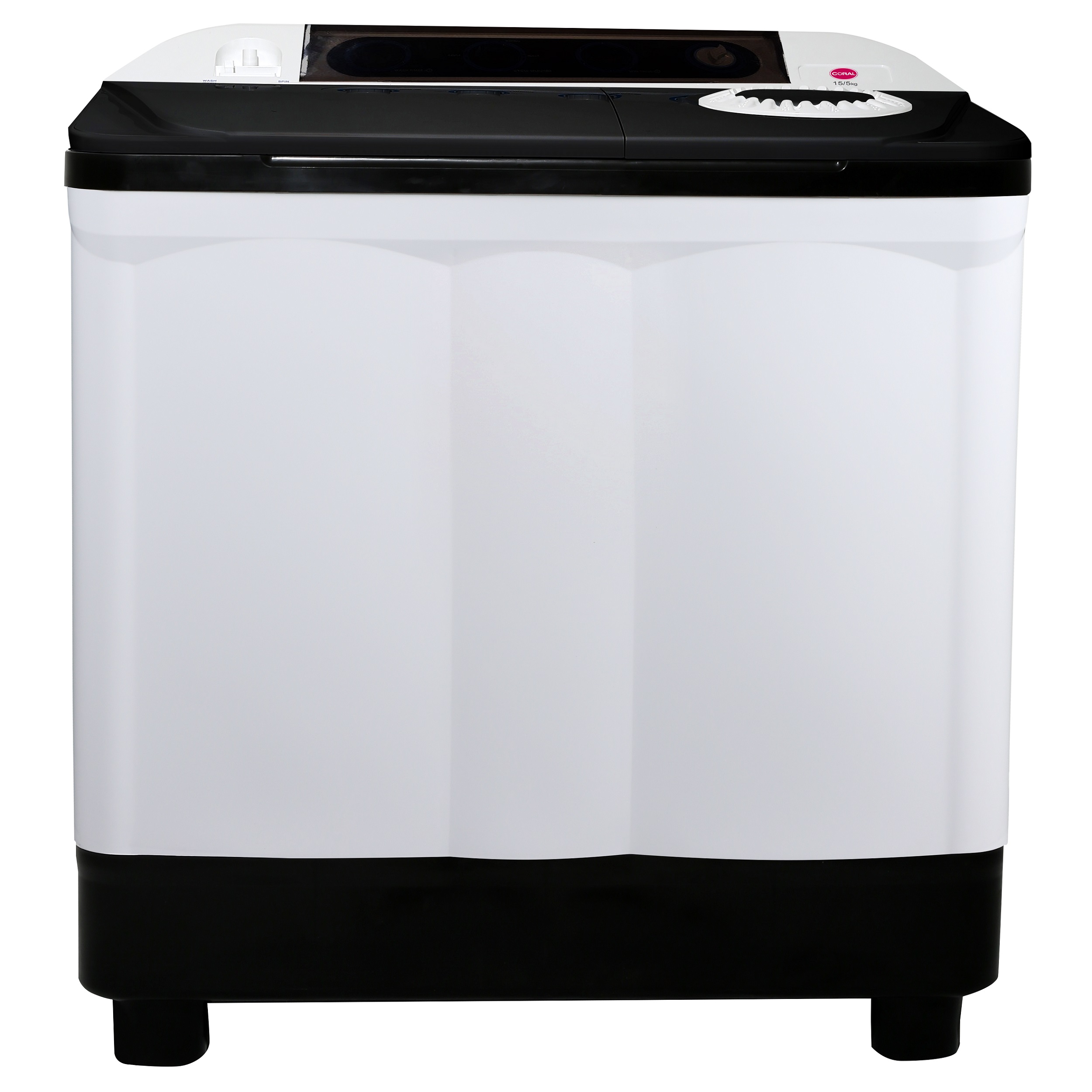ماشین لباسشویی کرال مدل ttw 15524 kj ظرفیت 15.5 کیلوگرم