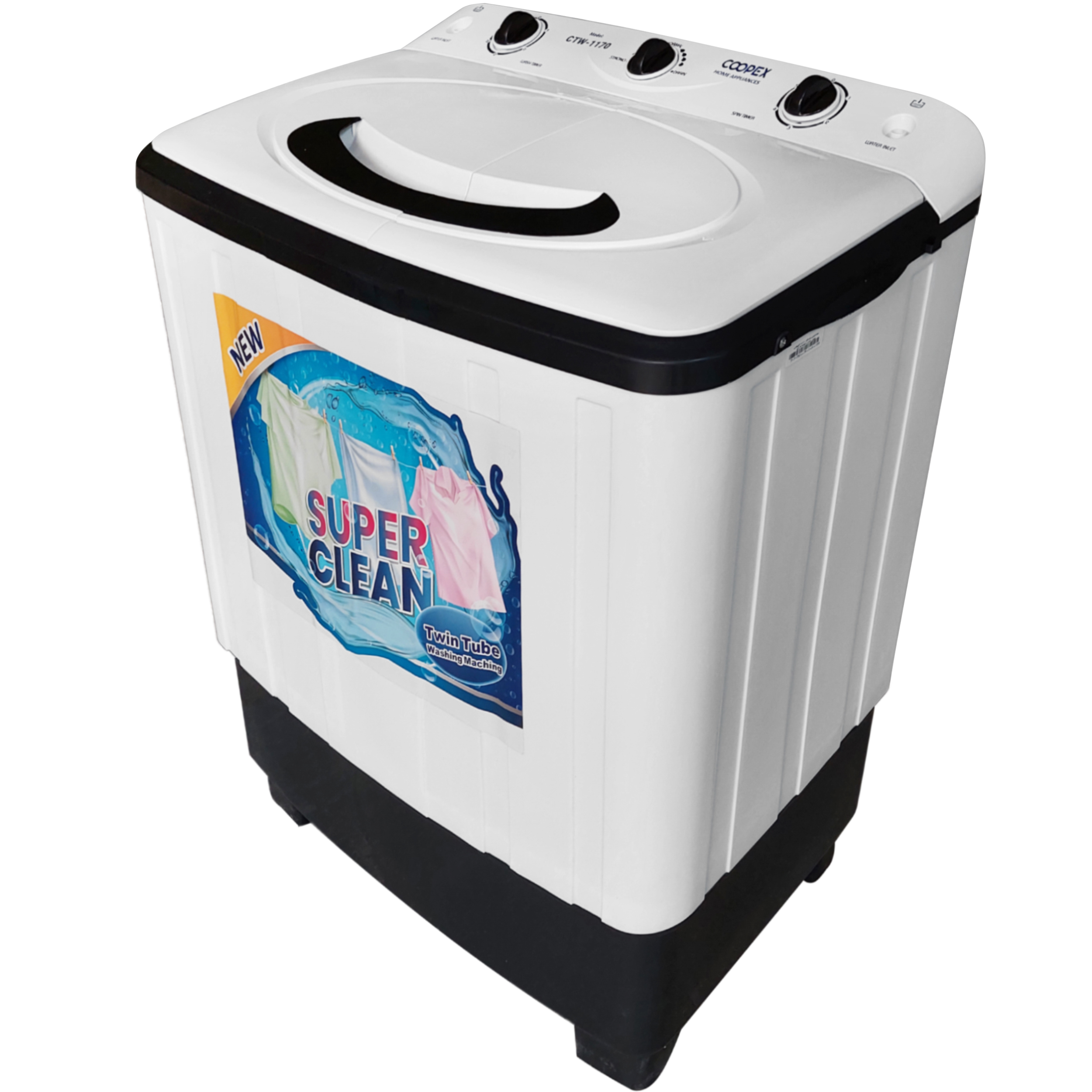 ماشین لباسشویی کوپکس مدل ctw 1170 ظرفیت 7 کیلوگرم