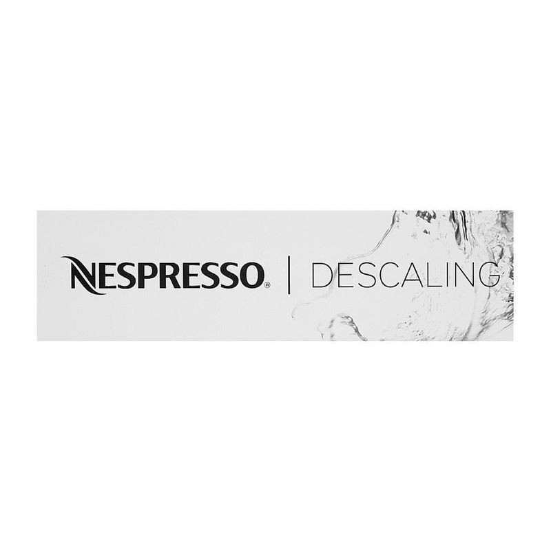 مایع تمیزکننده قهوه ساز نسپرسو مدل descaling kit حجم 100 میلی لیتر بسته دو عددی