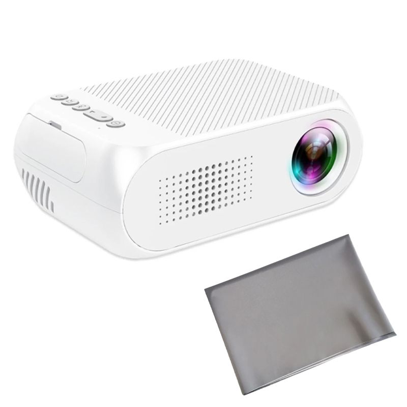 مینی ویدئو پروژکتور مدل  vp120 به همراه پرده نمایش