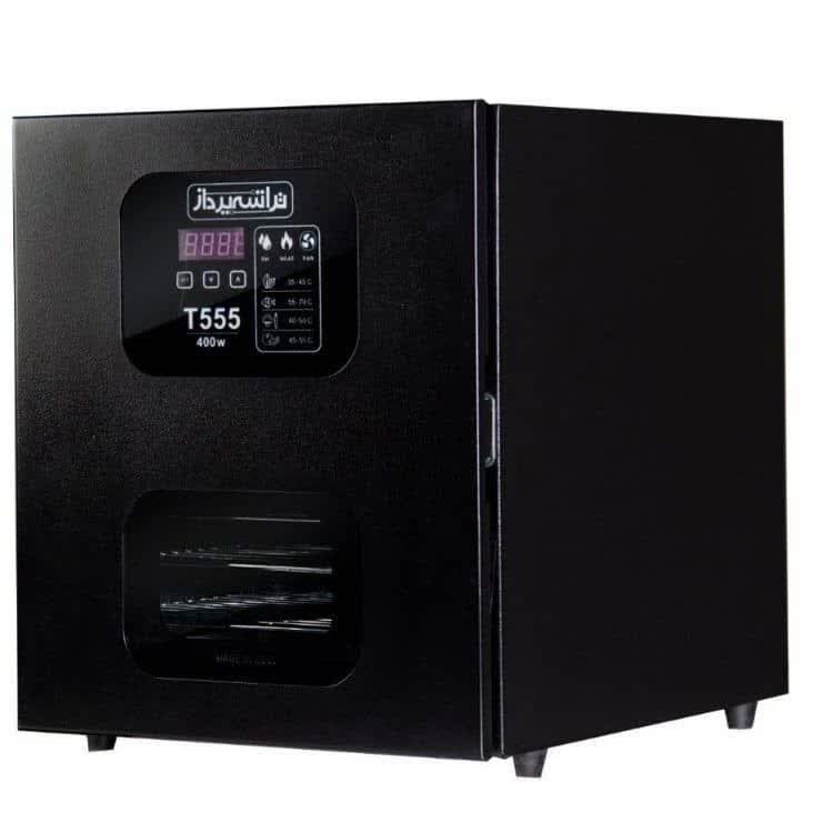 میوه و سبزی خشک کن ایمن تراش پرداز مدل t555 توربودار