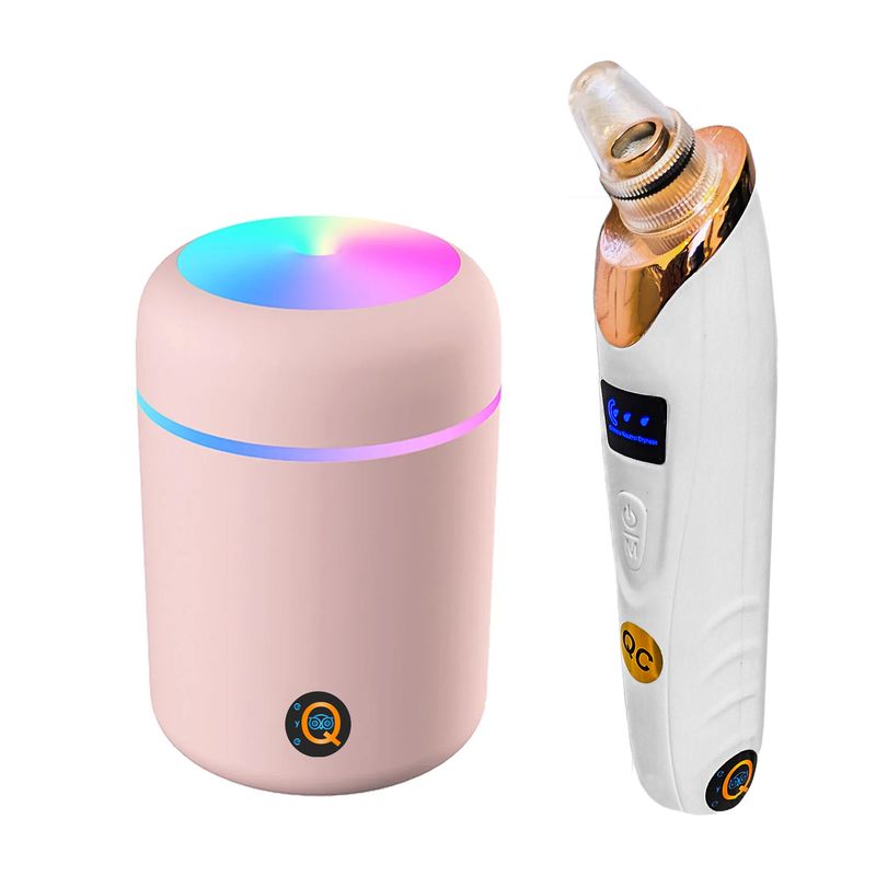 میکرودرم خانگی آی کیو مدل smart cleaner به همراه دستگاه بخور صورت
