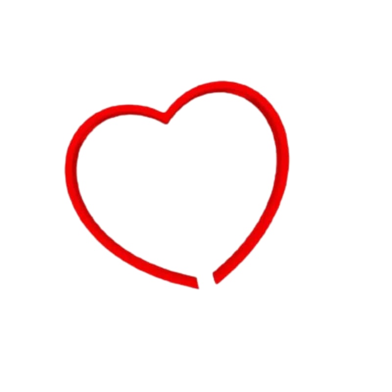 نگهدارنده چوب چاپستیک مدل heart