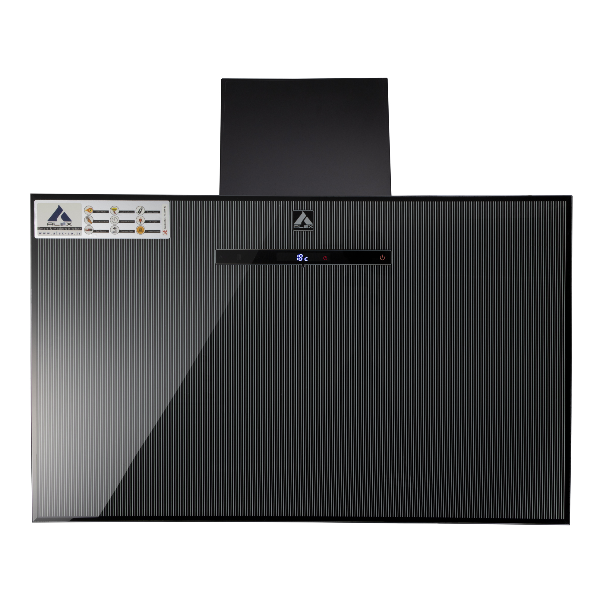 هود مورب الکس مدل ax619 zebra b کد mk8 سایز 90