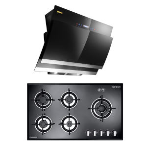 هود و اجاق گاز صفحه ای درخشان مدل آپریل g604