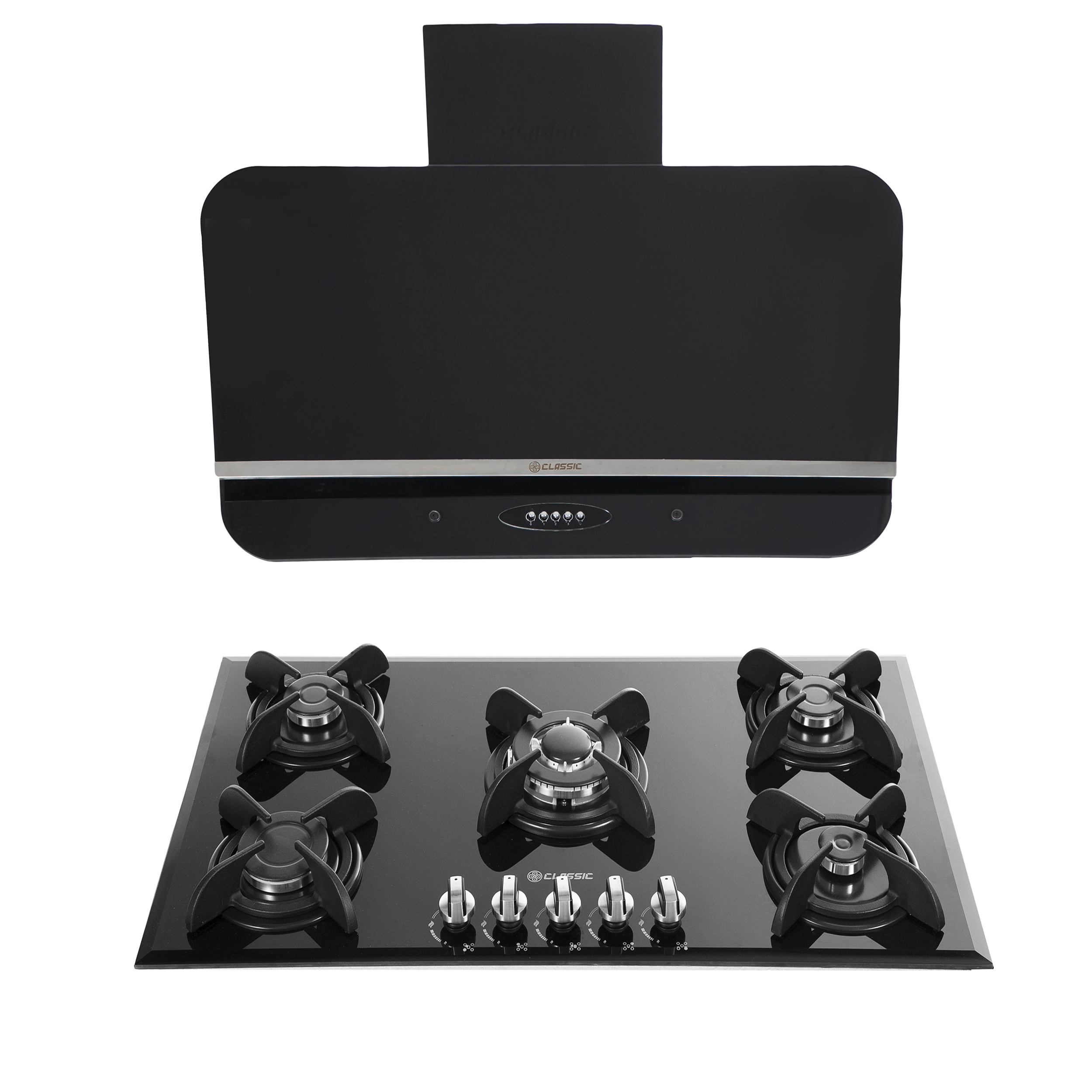 هود و اجاق گاز صفحه ای کلاسیک مدل set 6060