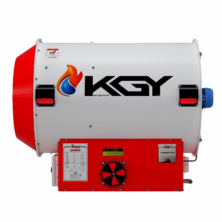 هیتر گازی کولاک گستر یزد مدل جت هیتر دوموتوره kg300