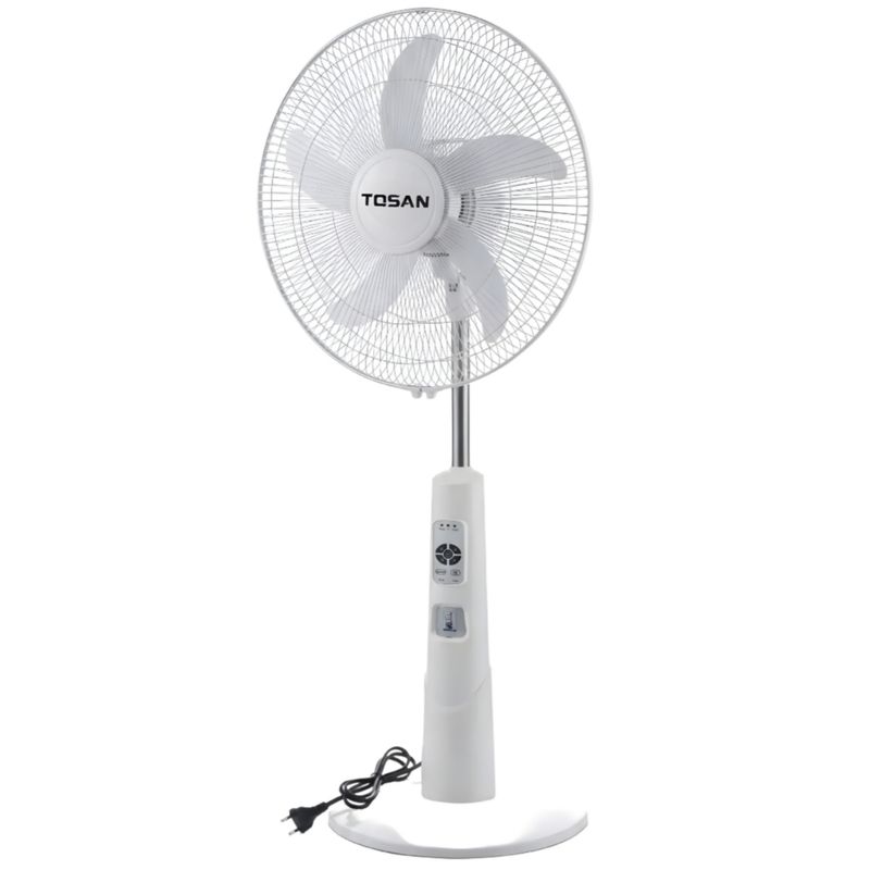 پنکه ایستاده 30 وات توسان مدل شارژی کد km_16hr