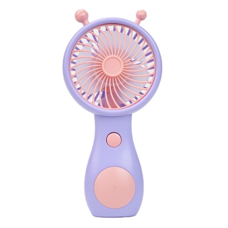 پنکه دستی شارژی مدل coolmate طرح فانتزی کد sl6602 ظرفیت 400 میلی آمپر ساعت