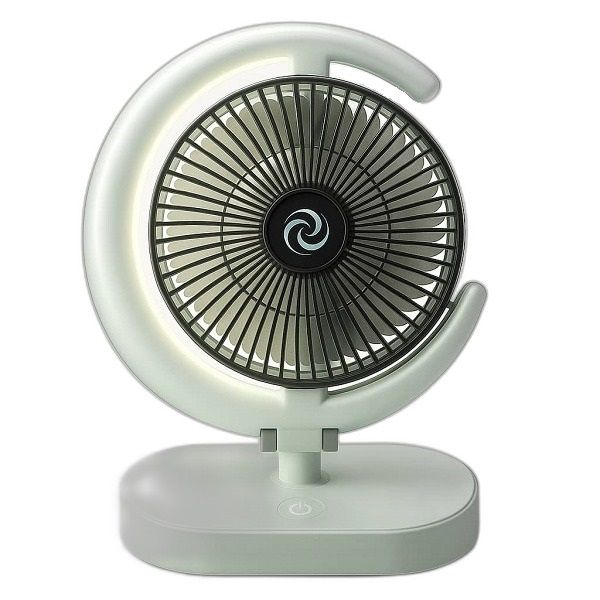 پنکه رومیزی مدل f10 moon ظرفیت 1500میلی آمپر ساعت
