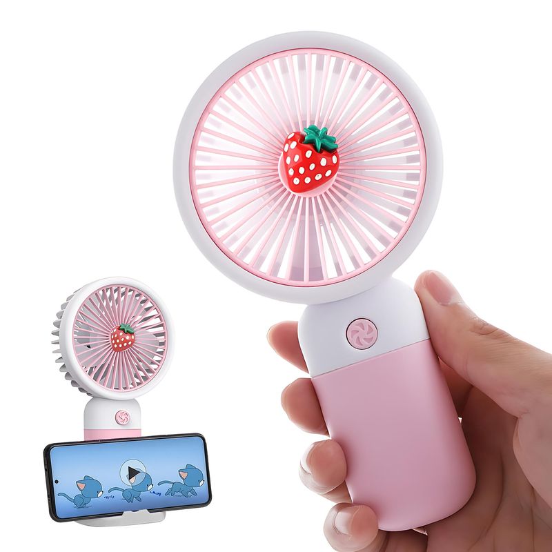 پنکه رومیزی مدل handheld mini ظرفیت 250 میلی آمپر ساعت