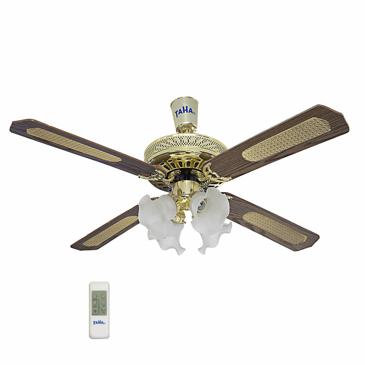 پنکه سقفی طاها کنترل دار مدل cf9524c